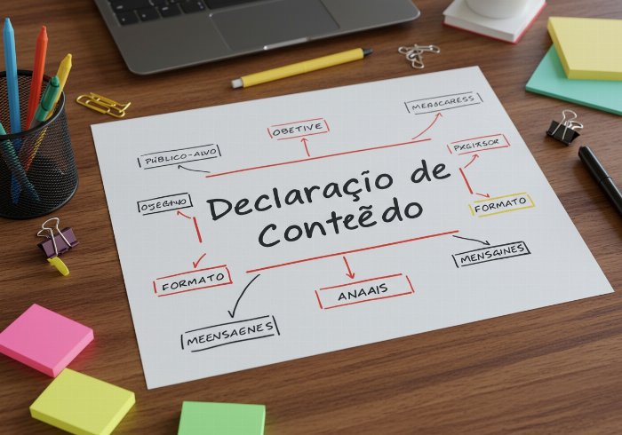 o que é declaração de conteúdo